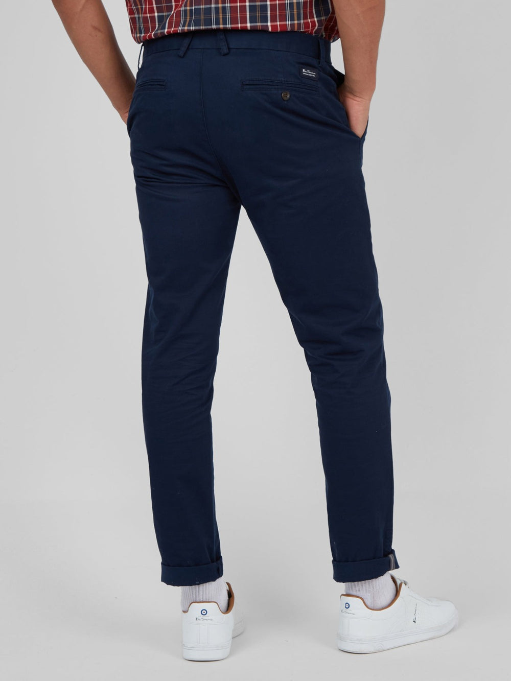 Pantalon Ben Sherman Signature Skinny Stretch Chino Bleu Marine | JTA-60988934